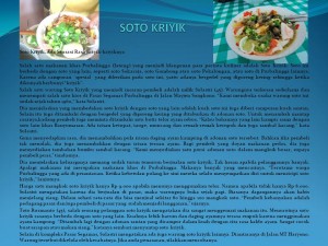 SOTO KRIYIK